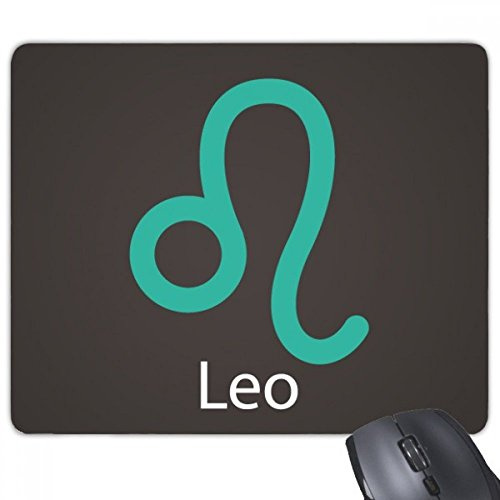 beatChong Juli August Leo Constellation Muster Rechteck Griffige Gummi Mousepad Spiel Mauspad Geschenk