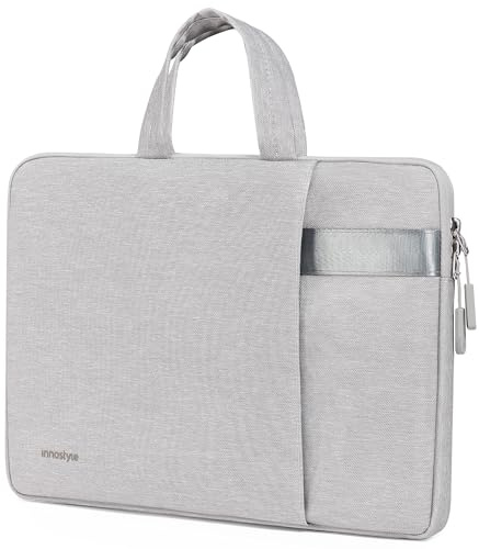 INNOSTYLE Laptopväska med rem, vattentät, lätt, hållbar, Dailyflow, kompatibel med MacBook Pro/Air, HP ProBook, Dell Inspiron, Yoga, ASUS, perfekt för arbete och resor