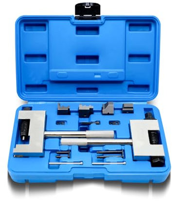 CCLIFE Motor Steuerkette Wechsel Werkzeug Satz kompatibel mit Mercedes, Jeep, Chrysler Dieselmotoren für 1.7D / 2.1D / 2.2D / 2.7D / 3.0CDI / 3.2D / 3.9D / 4.0CDI