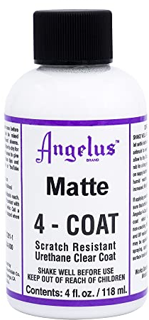 Angelus 4-Coat Finisher, 1 Ounce Bottle, Matte (902-01-000)