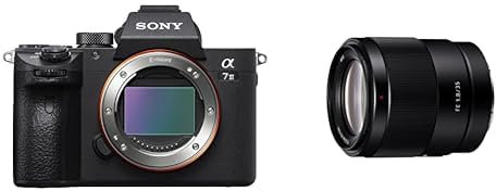 Sony Alpha 7 III Fotocamera Mirrorless Full-Frame + Sony SEL-35F18F - Obiettivo a Focale Fissa 35mm F1.8