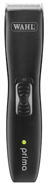 Wahl Prima Cortapelo Sin Cable Para Animales - Máquina de Cortar Pelo Profesional Para Cara, Orejas, Patas y Zonas Sensibles - Ligera, Silenciosa y de Carga Rápida