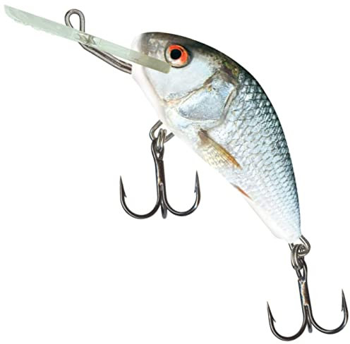 Salmo Hornet Wobbler, Salmo Farben:Real Dace, Länge/Gewicht/Laufverhalten/Tauchtiefe:4cm / 4g / sinkend / 2.0-2.5m