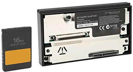 para PS 2, Adaptador de Interfaz HDD y Red SATA Ps2 Conjunto de Red Adaptador SATA FMCB Versión 1.966 Tarjeta de Memoria 16 MB McBoot Gratis
