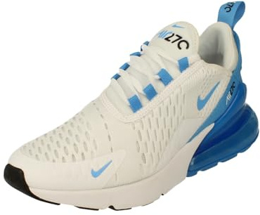 NIKE Air Max 270 Damen Sneaker Farbe: Weiß/Blau (118); Größe: EUR 39 | US 8 | UK 5.5
