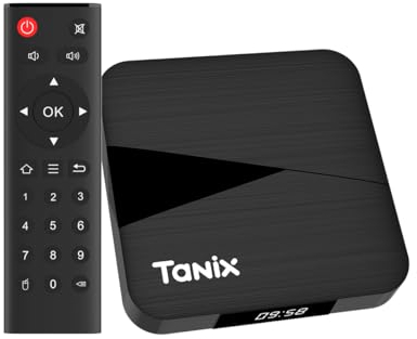 Android TV Box, Android 11.0 Box, 4GB RAM 32GB ROM S905W2 Quad-Core GPU Mali-G31 Boîtier TV Support 2.4G/5G Dual-Band WiFi BT 5.0 USB 2.0 HD 4K Smart TV Box