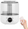 Humidificateur 5 L, Humidificateurs pour Chambre à Coucher Silencieux Humidificateur d'air Ultrasonique à Remplissage Pour Plantes avec Télécommande Buse à 360°Arrêt Automatique