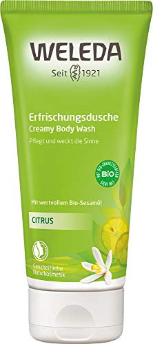 Weleda Gel de ducha refrescante de cítricos orgánicos (6 x 200 ml)