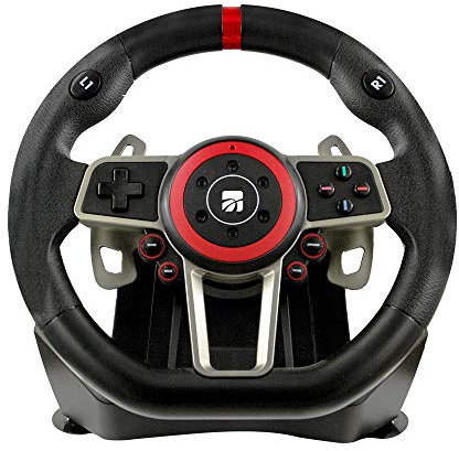 Volante Racing Wheel Montecarlo 900° Compatibile PLAYS4 Switch Xbox PC 90423 - Classics - PlayStation 4