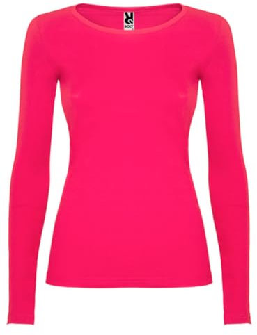 ROLY Extreme Woman - Camiseta Extreme Mujer Manga Larga Mujer Color: Fucsia Talla: S