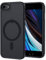 XTCASE Hülle für iPhone 8 / iPhone SE 2020/2022 Magnetisch kompatibel mit Magsafe, Matt Transluzente Handyhülle für iPhone 8 / iPhone SE 2020/2022 Kratzfeste PC + TPU Bumper - Schwarz
