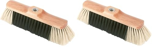 Kerbl 29525 Balai à Poils filetés 28 cm (Lot de 2)