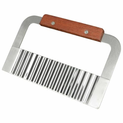 Coupe-frites en acier inoxydable pour salade de légumes