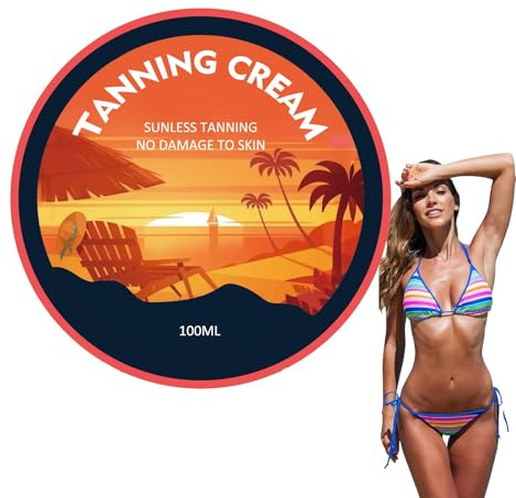 Accélérateur de Bronzage,Bronz-ante Intensive, Bronzage Rapide,Crème Bronzante pour Banc Solaire, Votre Raccourci Vers La Perfection EnsoleilléE