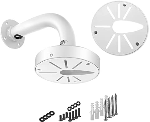 WiTi Anschlusskastenhalterung Wandhalterung für Dome Kameras IP CCTV,Kabelmanagement Anschlussdose Universelle Masthalterung Sicherheitsüberwachungssysteme