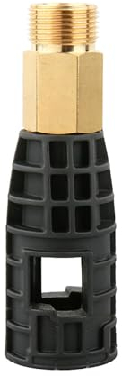 Adattatore per idropulitrice, M22 maschio, accoppiatore adattatore a connessione rapida, asta spray vari giunti rapidi per tubi dell'acqua adatti per lancia Bosch