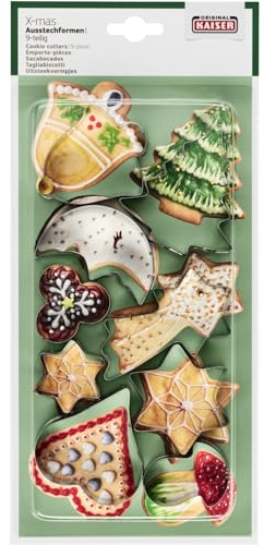 Original Kaiser 2300612867 Keksausstecher, Plätzchenausstecher, Cookie Cutter, zum Ausstechen von Plätzchen, Keksen, Fondant, Blechstahl