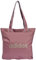 adidas Damen LINEAR ESSENTIALS SHOPPER, preloved crimson/champagne met./white, One size