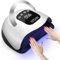 UV-LED-Nagellampe, 320 W, schneller Nageltrockner, Nagelhärtungslicht mit 72 LED-Perlen, LCD-Touchscreen, 4 Timer-Einstellungen, Auto-Sensor, Hochtemperaturschutz