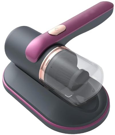 Aspiradora Dormitorio - Dispositivo succión Fuerte de 10 kpa, aspiradora Colchones Cama | Zuniex Multiusos Eliminación ácaros del Polvo, Kit portátil Limpieza Profunda, 68 W de Mano para sofá Cama