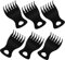CANIGHT Peigne À Dents Larges Pour Cheveux Gras Peigne De Coiffure Pour Hommes Pratique Maison Salon Pour Cheveux Lisses Et Bouclés