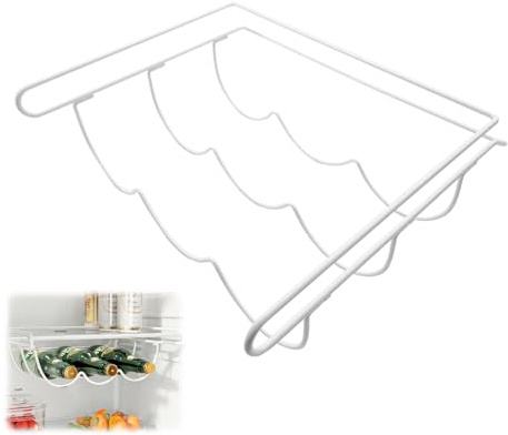 JLNGTHONG Étagère universelle pour bouteilles de vin pour tous les types de réfrigérateurs, d'espace, organisateur de bouteilles de réfrigérateur – Étagère de rangement pour bouteilles de
