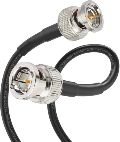 Superbat SDI 12G 4K 10 m BNC 75 Ohms hane till hane Belden 4855R