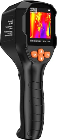Aicevoos Wärmebildkamera SuperIR 240x240 IR-Auflösung Thermal Imaging Camera 25 Hz Bildwiederholrate, -4°F to 1022°F Infrarot-Thermometer, Dual-Kamera-Wärmebildkamera mit Sichtlichtkamera