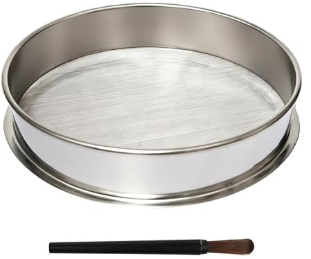 120 Maglie Setaccio Farina Rotondo 25 cm Acciaio Inossidabile Setaccio