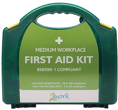 2Work BSI Compliant First Aid Kit Medium 2W99438