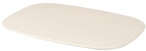 broste Copenhagen 55000016 Vils Off White Servierteller 30 x 22 cm (1 Stück)