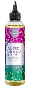 Aloé Locks | Sérum Réparateur & Activateur de pousse | Lutte contre la chute & la casse des cheveux | Répare & Fortifie la fibre capillaire | 99% d'ingrédients naturels | Fabriqué en France | 250 ml