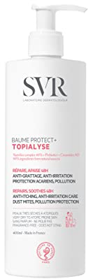 SVR - Topialyse Baume Protect+ - Baume relipidant anti-irritations 48H - Pour peaux sèches à atopiques - Céramides AD, huiles végétales, prébiotiques - 400 ml