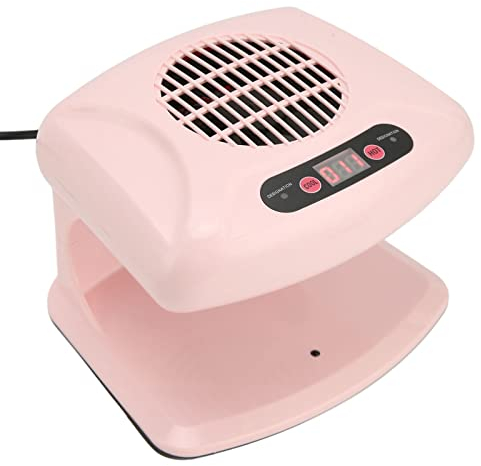 fansheng Asciugatore per Unghie per Smalto Normale, 300W Elettrico Automatico Induzione Freddo Aria Calda Smalto Essiccatore Ventilatore per L'essiccazione Rapida, Asciugatore A Mano