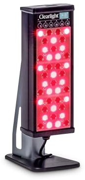 Clearlight RED Light Therapy Personal Tower - Red & Near-Infrared 650nm & 850nm Wavelengths - Pain Relief, Skin Rejuvenation, Muscle Recovery & Skin Vitality - Saunas Infrared Light Therapy with Stand