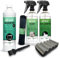 bio-chem Küchenreiniger Set 6-teilig: 1x Backofenreiniger inkl. Pinsel, 1x Küchen Reiniger, 1x Kalkreiniger, 1x Küchenschwamm & 1x Mikrofasertuch- Für Küche, Backofen, Küchenfronten & Armaturen