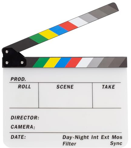 ALLZEDREAM Ardoise en acrylique avec 2 stylos effaçables à sec pour tableau blanc Multicolore