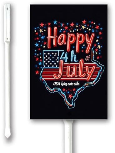 Geroclonup Divertido letrero de metal vintage con estaca para valla, puerta delantera, césped, jardines y negocios al aire libre, 11,5 x 15 cm