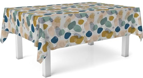 ECOMMERC3 | Tovaglia in tela cerata dimensioni 100x140 cm repellente macchie - Tovaglia in tela cerata color TORMI VERDE 100% Made in Spain non trasferisce liquidi