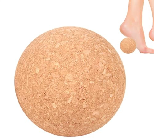 Fasciaboll – massagebollar | korkmassageboll | liègé-bollar för massage av djupa rullar i kork för yogaentusiaster förbättras