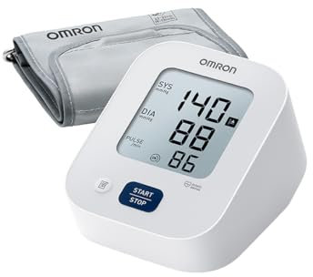 OMRON X2 Essential, Clinically Validated Upper Arm Blood Pressure Monitor for Home Use, Universal Soft ML Cuff (22-32 cm), Blood Pressure Machine for Irregular Heartbeat Detection