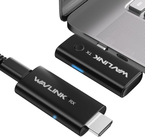 WAVLINK Trådlös USB-C-sändare och HDMI-mottagare