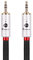 BOAACOUSTIC JIB Aux Kabel 3,5mm Klinkenkabel [1.5M] Auto Audio Kabel Klinke auf Klinke Nylon Geflochtenes Hochwertige, für Kopfhörer, Auto, Handy, PC, Lautsprecher, Stereoanlagen, MP3-Player 1.5M