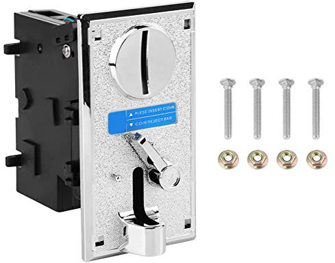 Sélecteur de Pièces Électronique Avancé à Rouleau vers le Bas, Monnayeur Universel 12V DC pour Jeu d' et Distributeur Automatique, Mécanisme de Détection Anti-Blocage pour M