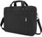 DOB SECHS Laptoptasche 17-17,3 Zoll Aktentaschen Notebooktasche Schulter Tasche für Uni Arbeit Business (Schwarz)