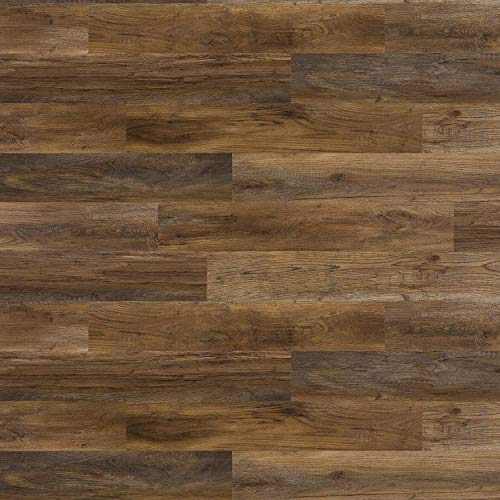 WALPLUS Umber Brown Wall Art Wood Look 34 Planks - Barnwood Oak Blend 3D Styles - Vinyl Flooring, Laminate, Floor Tiles, Wood Flooring for Home Decor
