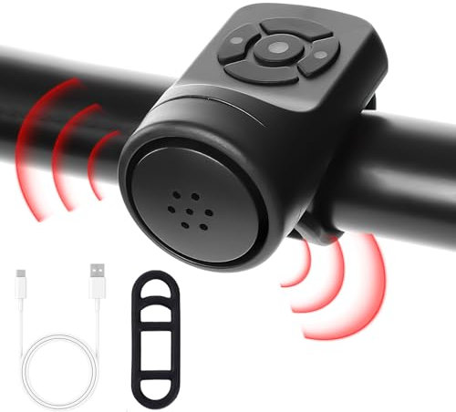 Fahrradklingel Elektrisch,Fahrradklingel Laut,Fahrradklingel Ebike,Fahrrad Hupe,Fahrradhupe Elektrisch Laut,Fahrrad Klingel Elektrische,Fahrradhupe Laut,Ipx4 Wasserdicht 4 Klingelmodi