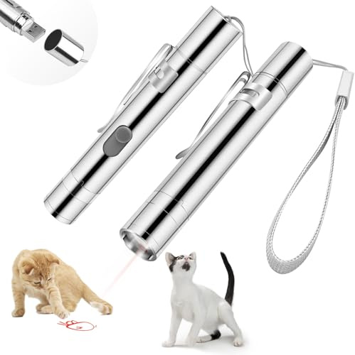 Baxcdyswe 2 PCS Juguetes de Entrenamiento, 7 en 1 Interactivos Juguetes Multimode 5 Patrone Juguete Interactivo para Jugar Interiores y Exteriores, Pasadores de Chaveta