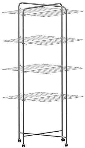 Jumbo Stendibiancheria a Torre 4 piani in Acciaio verniciato antiruggine Mod. Eric4