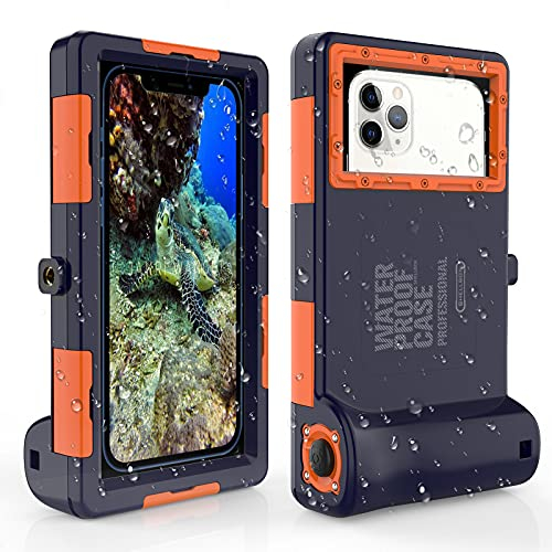 IPX8 Waterproof Phone Case, Smartphone Waterproof Case for iPhone 12 Pro Max 12 Pro 12 11 X XR XS 8 Plus Samsung Galaxy S6 S8 S8+ S9 S9+ S10 S10+ S10e Note8 9 10 10+
